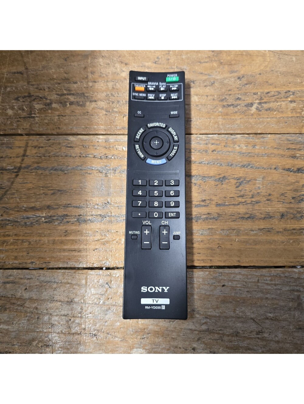 Genuine Sony Bravia Remote Control RM-YD035